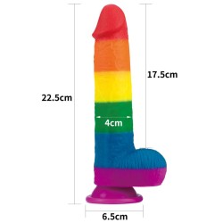 Dildo Prider 9 Silicona Líquida