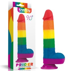 Dildo Prider 9 Silicona Líquida