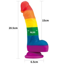 Dildo Prider 8 Silicona Líquida