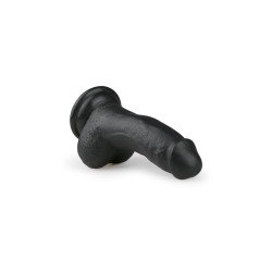 Pene Realístico Negro - 15 cm