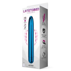 Astro Vibrador 10 Funciones 18.5 cm USB Azul