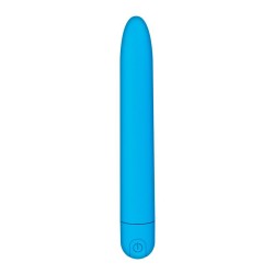 Bluesky Vibrador 10 Funciones 18,5 cm USB Azul Mate