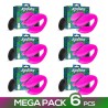 Pack de 6 Roomie Vibrador para Parejas Silicona Líquida Unibody Control Remoto USB