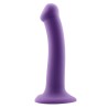 Bouncy Dildo Silicone Flexible Hiper Flexible 7.5 - 19 cm Talla L Púrpura