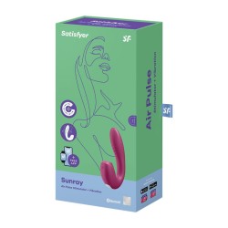 Sunray Berry Succionador y Vibrador 2 en 1 Súper Flexible USB