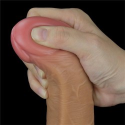 Vibrador Realista con Rotación Doble Capa 10