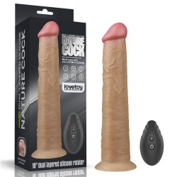 Vibrador Realista con Rotación Doble Capa 10