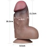 Dildo Doble Capa Silicona Platinum 7