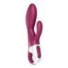 Heated Affair Vibrador con Función de Calor Punto G USB Silicona