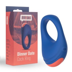 Rring Dinner Date Anillo para el Pene con Vibración USB Silicona