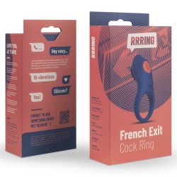 Rring French Exit Anillo para el Pene con Vibración USB Silicona