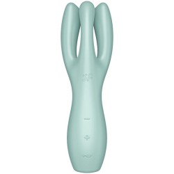 Threesome 3 Lay-on Vibrador 3 Motores Menta