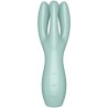 Threesome 3 Lay-on Vibrador 3 Motores Menta