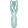 Threesome 3 Lay-on Vibrador 3 Motores Menta