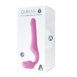 Queens S Dildo Strap-On sin Tirantes Talla S Silicona Rosa