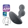 Deep Diver Plug Anal con Vibración APP Satisfyer Connect