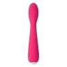 Iris Vibrador Punto G USB Silicona Rojo Ciruela