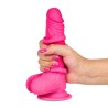 Slidy Dildo Realista Dual Layer Retráctil y Orientable 7