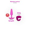 Plug Anal con Vibación Gplug XS Sunny Raspberry