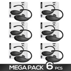 Pack de 6 Huevo Vibrador Control Remoto USB