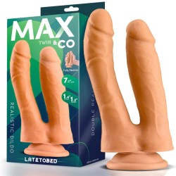 Twin Dildo Doble Realista...