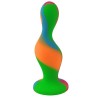 Plug Anal Multi Color Silicona