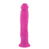 Dildo Realista con Vibración Silicona Rosa