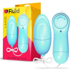 Laase Huevo Vibrador Multi Vibración Control Remoto Cyan