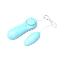 Laase Huevo Vibrador Multi Vibración Control Remoto Cyan