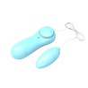 Laase Huevo Vibrador Multi Vibración Control Remoto Cyan