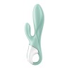 Vibrador con Funcion de Inflado Air Pump Bunny 5 con APP Satisfyer Connect