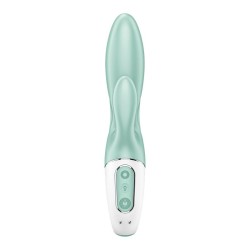 Vibrador con Funcion de Inflado Air Pump Bunny 5 con APP Satisfyer Connect