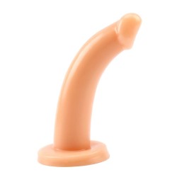 Arnés y Dildo Slim G 19 cm Natural