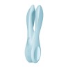 Vibrador Threesome 1 Light Azul