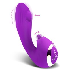 No. TwentyOne Vibrador con Bola Pulsante y Lengua Estimuladora