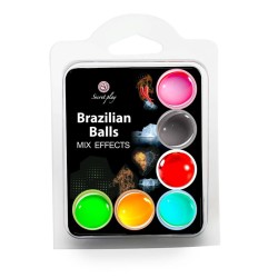 Set 6 Brazilian Balls Mix...