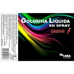 Golosina Líquida en Spray...