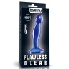 Plug Anal Flawless Azul Transparente 6.5