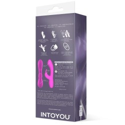 Mauve Vibrador Unibody Silicona Líquida USB Rosa