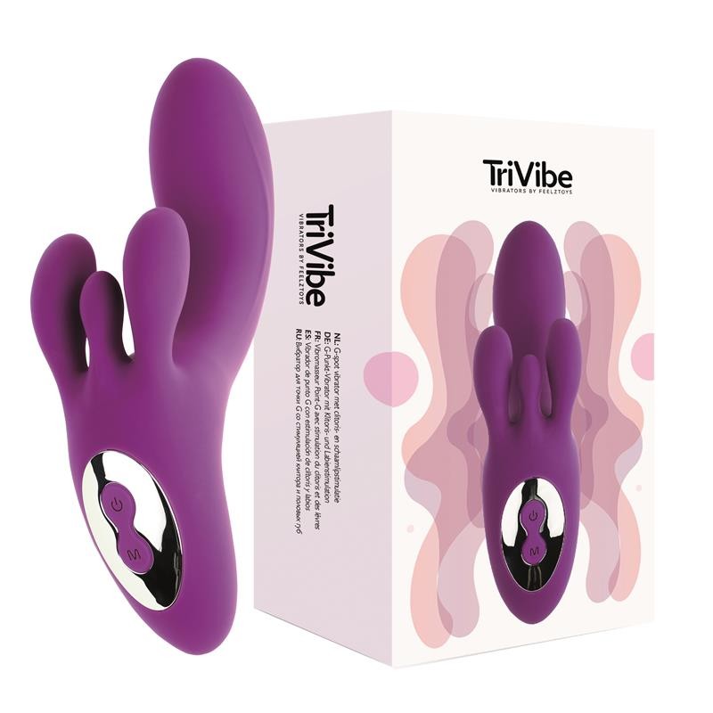 Trivibe G-Spot Vibrador Triple Estimulación