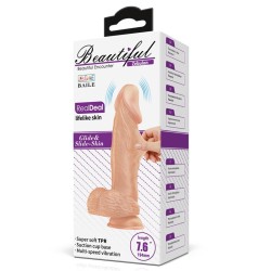 Vibrador Realista 7,6 Control Remoto