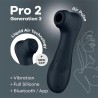 Pro 2 Gen 3 Liquid Air Technology Succión y Vibración App Connect Negro