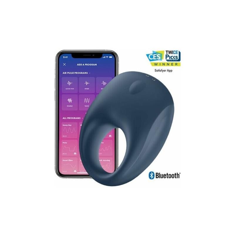 Strong One Anillo Vibrador para el Pene con APP Satisfyer Connect