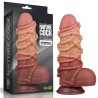 Dildo Dual Layer Tamaño King Nature 9.5