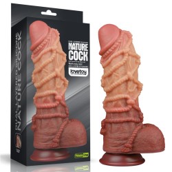 Dildo Dual Layer Tamaño King Nature 10.5