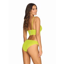 Neonia Set de 2 Piezas con Cremallera Amarillo Neón