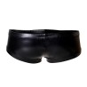 C4M10 Boxers Tipo Shorts Leatherette Negro