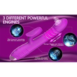 Fenyx Vibrador con Thrusting y Pulsación