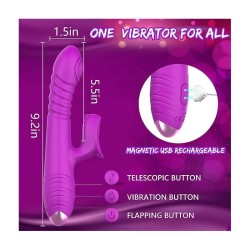 Fenyx Vibrador con Thrusting y Pulsación