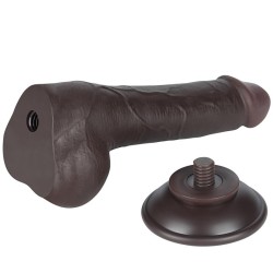 Dildo Dual Layer Piel Deslizante 7.5